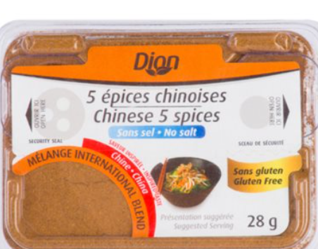 dion chinese 5 spices
